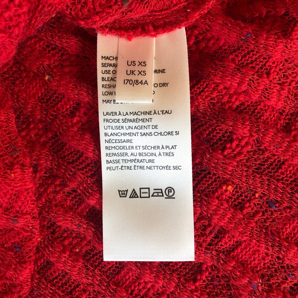 Free People Red Hooded Knit Sweater - Picture 7 of 15